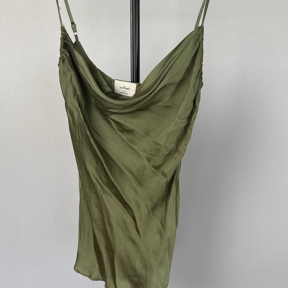 Wilfred Sage Green Cowl Neck Camisole